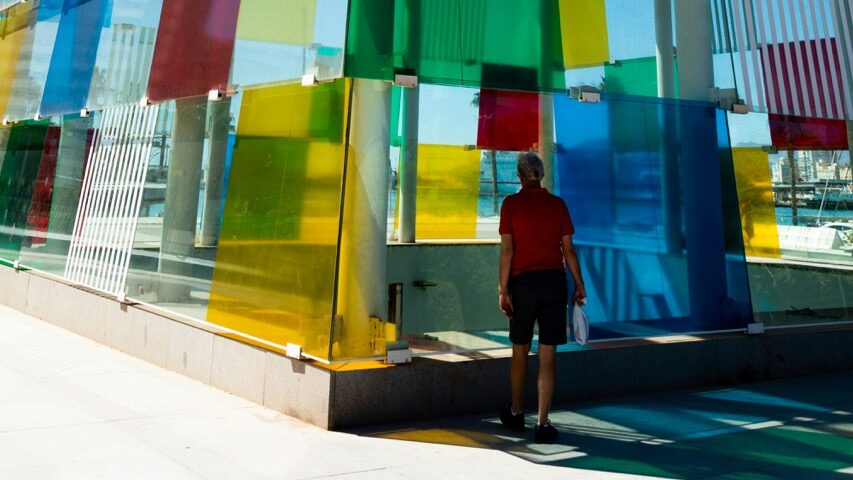 Centre Pompidou Malaga el cubo exterior