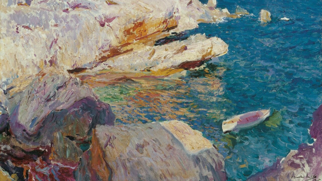 rocks at javea sorolla carmen thyssen museum malaga